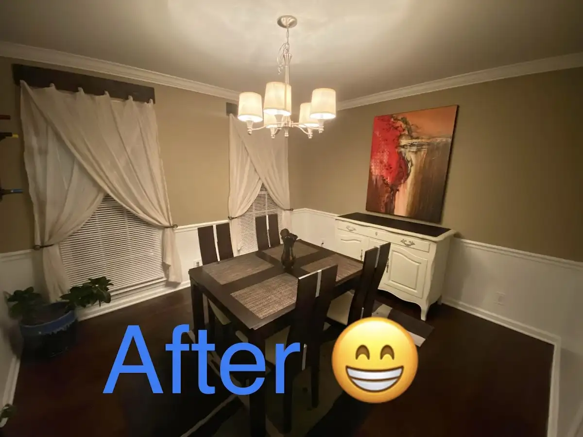 Professional dining room restoration after water damage in Westwood